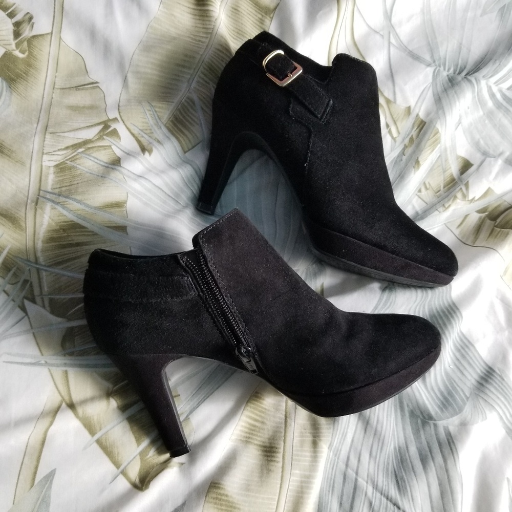 Clark's Platform Booties - image 1